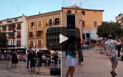 La Colla Pere Bigot, VIDEO del XXX Festival música al Castell de Dénia