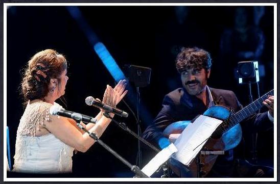 Concierto de Lole Montoya en el Música al Castell