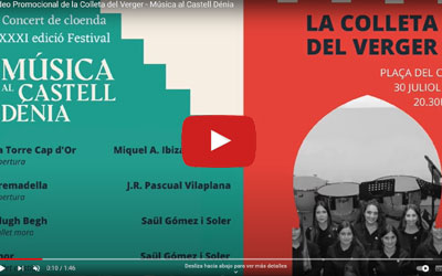 Vídeo promocional de la Colleta del Verger – Música al Castell