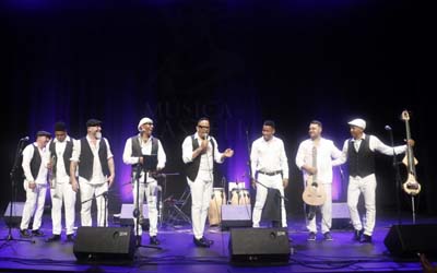 Música al Castell balla els ritmes cubans del Septet Naborí …