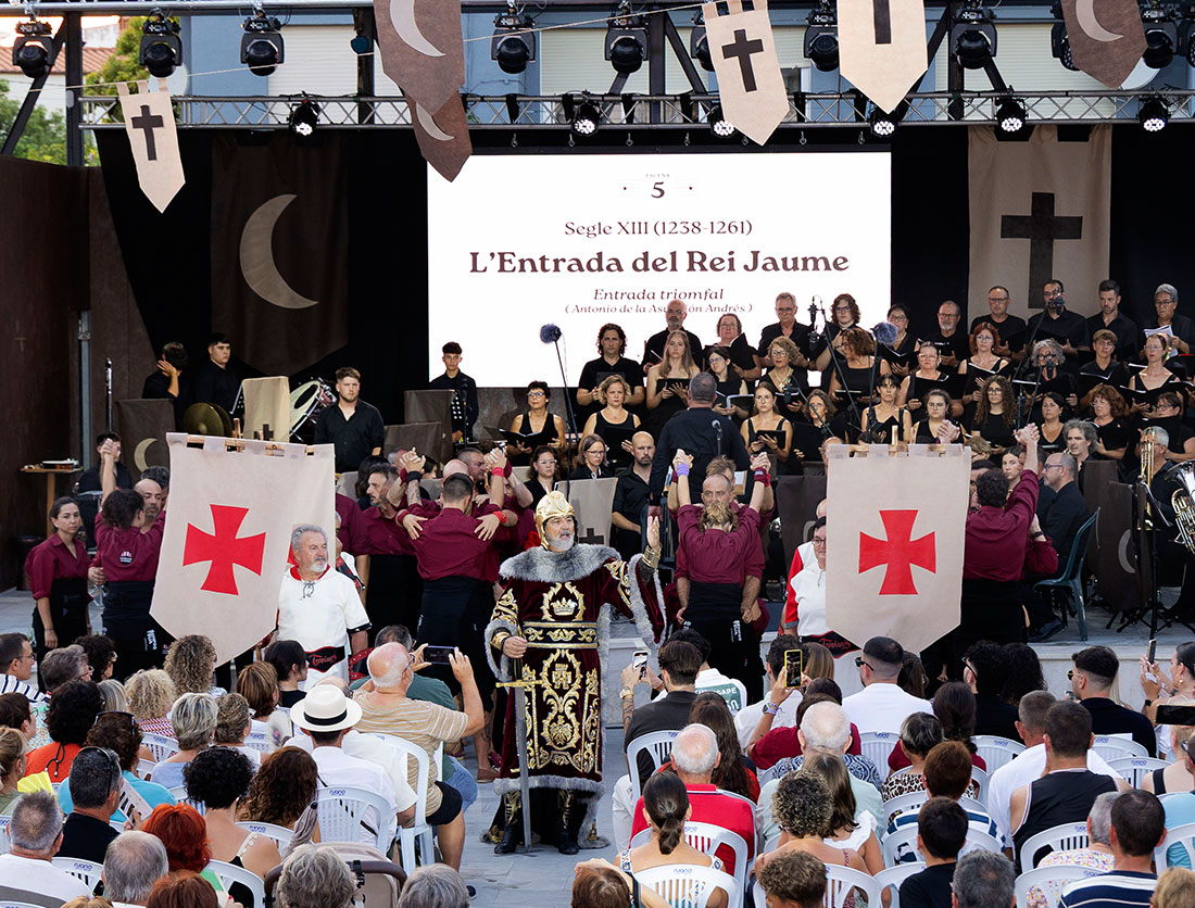 Musica al Castell 2026. Dénia. COLLA EL TRAPIG