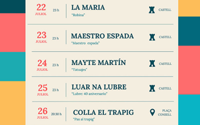 El clásico festival Música al Castillo celebrará su 34ª edición…
