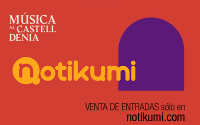 Entradas y reservas del Festival Música al Castell de Dénia.